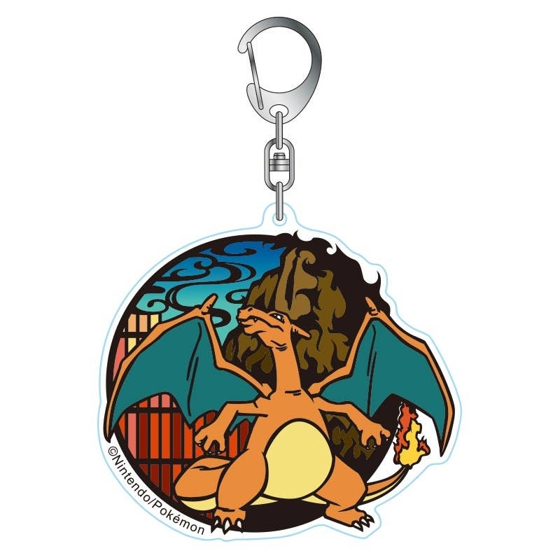 Pokemon: Kirie Series Acrylic Keychain Charizard
