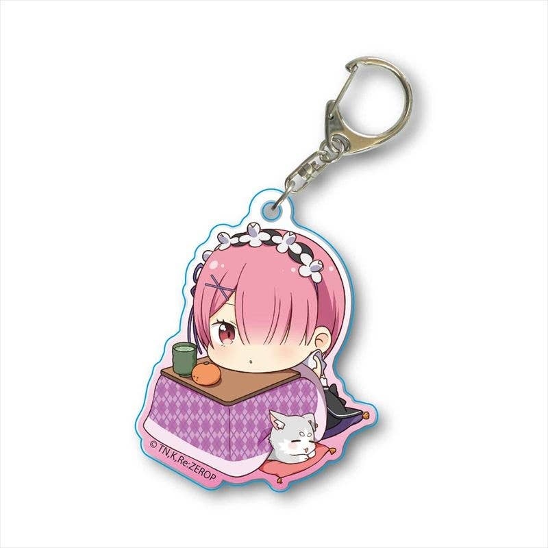 Re:ZERO -Starting Life in Another World-: Acrylic Keychain Kotatsu Ver. Ram