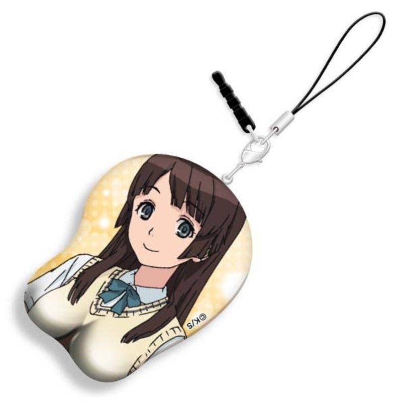 Seiren: Mini Oppai Mousepad Strap Tomoe Kamita