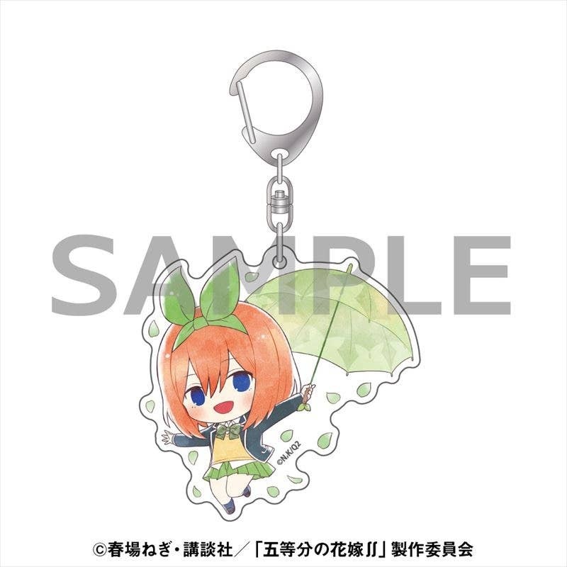 The Quintessential Quintuplets: Umbrella Acrylic Keychain Yotsuba Nakano