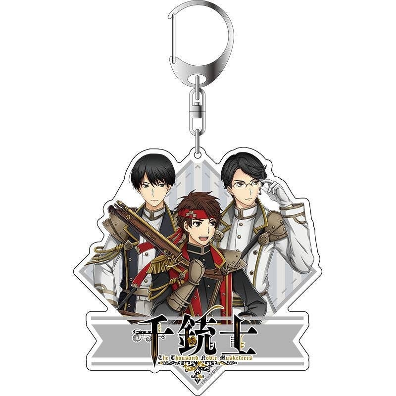 The Thousand Noble Musketeers Big Keychain The Siege of Osaka