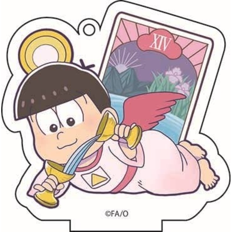 TV Anime Osomatsu-san Gororin Acrylic Keychain Tarot Ver. (Vol.2) 6 Todomatsu