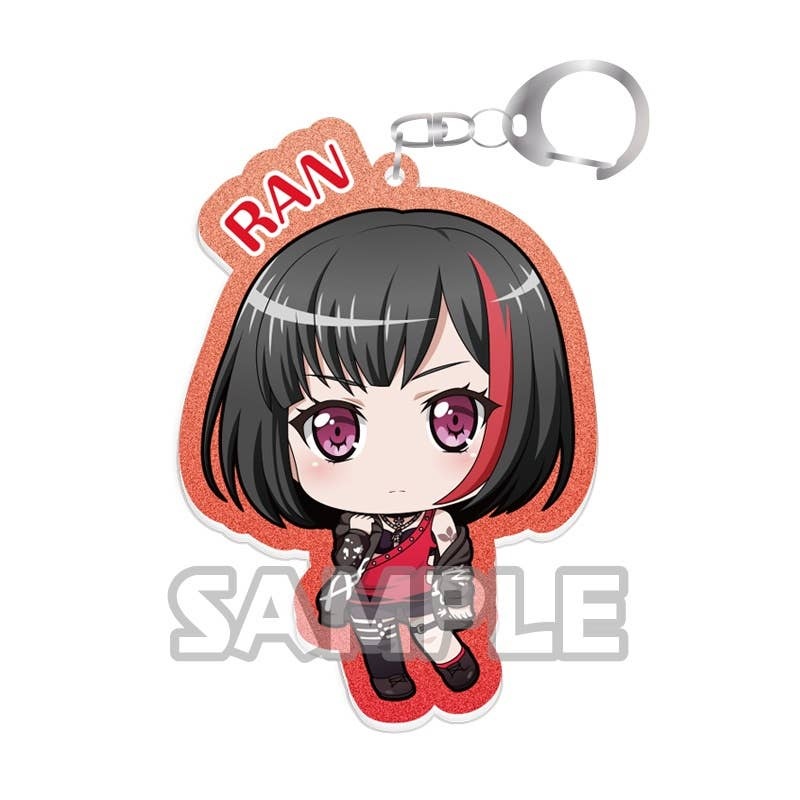 BanG Dream! Girls Band Party! Kiratto Acrylic Keychain Ran Mitake (Afterglow)