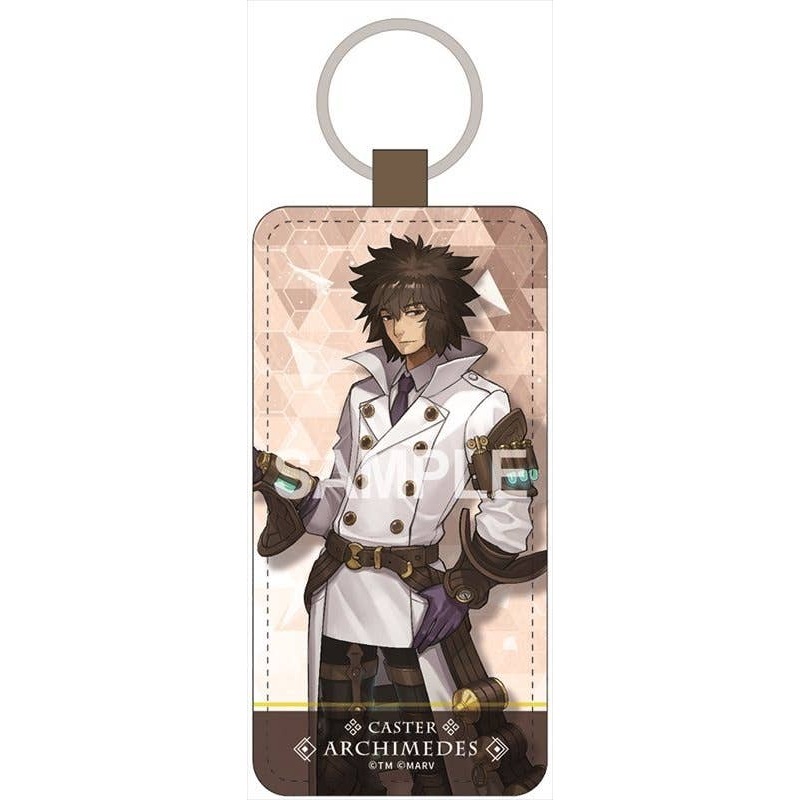 Fate/EXTELLA LINK Leather Keychain Archimedes