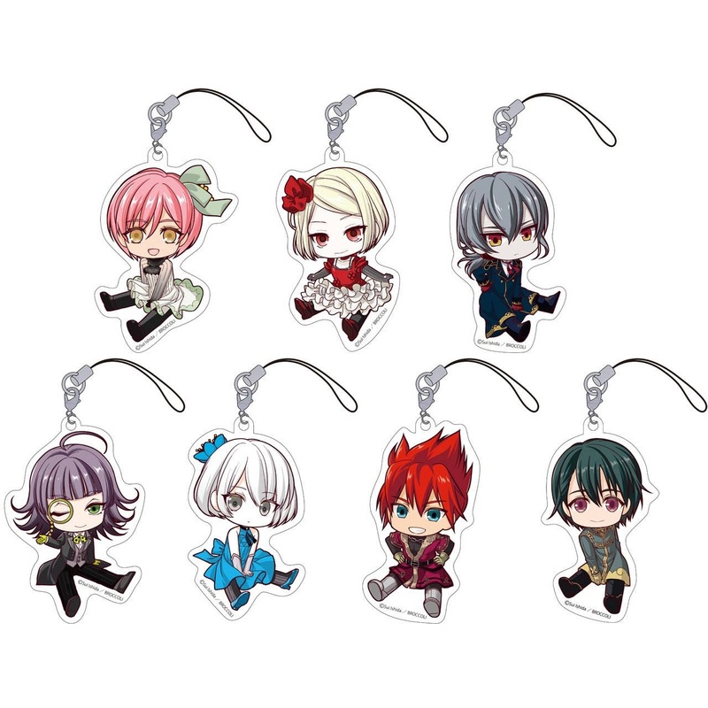 Jack Jeanne: Petanko Trading Acrylic Strap 1Box 7pcs