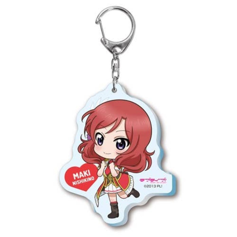 Love Live!: Bokura no LIVE Kimi to no LIFE Deformed Acrylic Keychain 6 Maki Nishikino