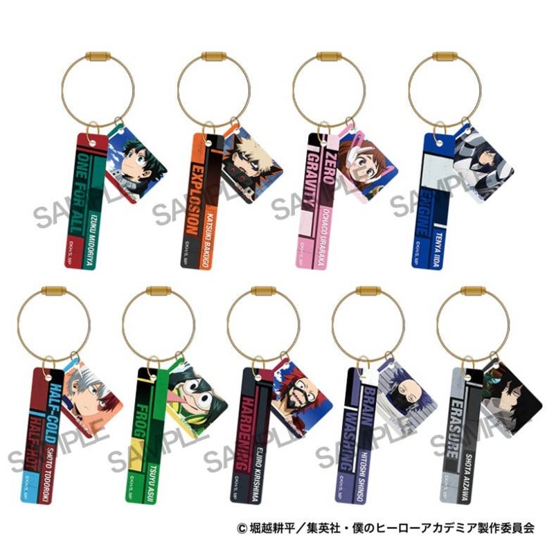 My Hero Academia: Memorial Acrylic Plate Collection / vol.2 1Box (9pcs)