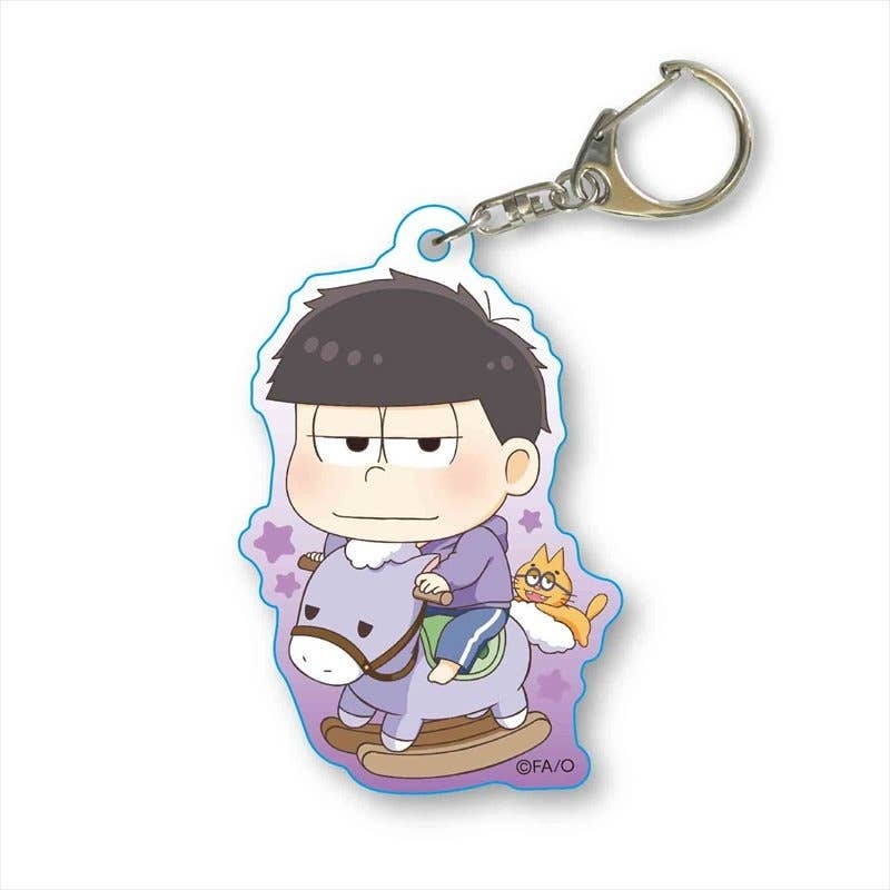Osomatsu-san: Acrylic Keychain Toy-matsu Ver.: Ichimatsu