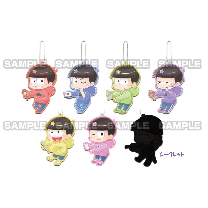 Osomatsu-san Hold Hands Deformation Keychain 1Box 7pcs