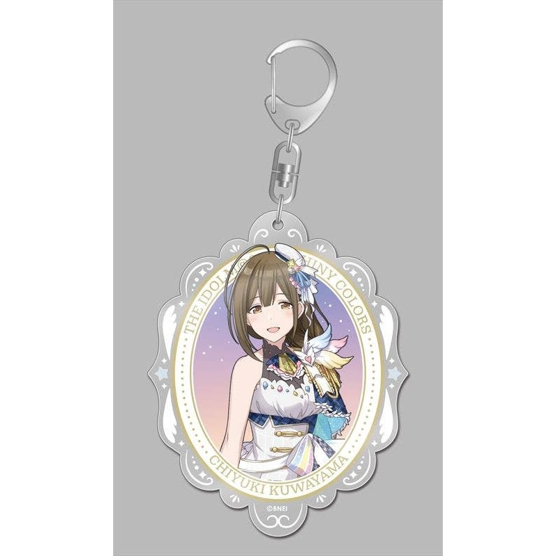 The Idolmaster Shiny Colors: Big Acrylic Keychain Chiyuki Kuwayama Sunset Sky Passage Ver.