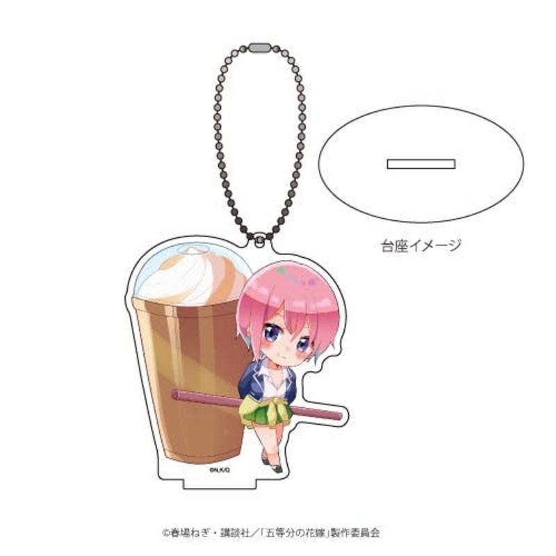 The Quintessential Quintuplets: Acrylic Stand Keychain 06: Ichika Nakano Meal Ver. (Photo Chara)