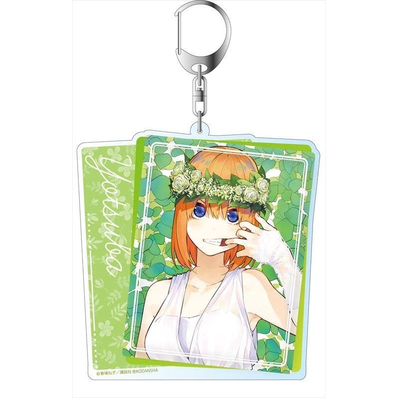 The Quintessential Quintuplets: Big Keychain Yotsuba Nakano Bride Ver.