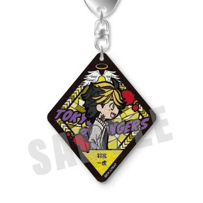 Tokyo Revengers: Vetcolo Glitter Acrylic Keychain 09. Kazutora Hanemiya (Ver. 2)
