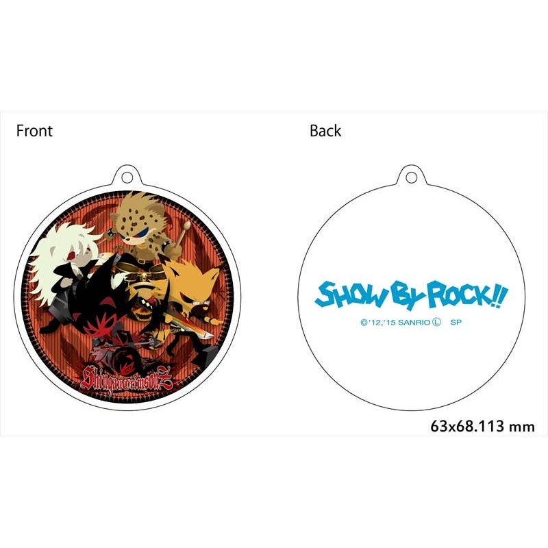 Show By Rock!! Reflection Key Chain Shingan Crimsonz