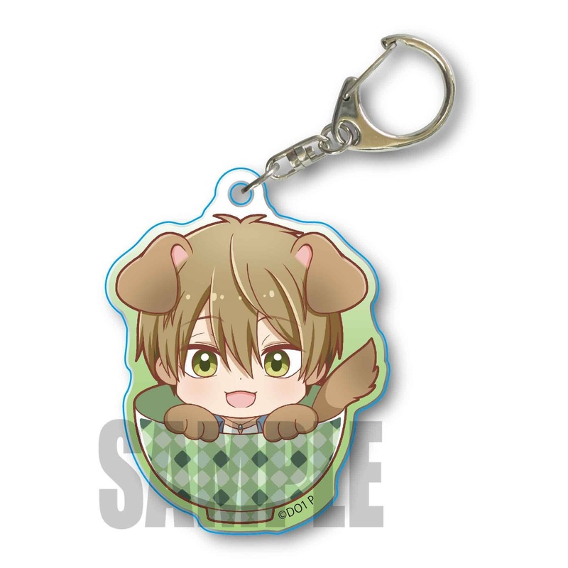 Wankomeshi Acrylic Keychain Dakaretai Otoko 1-i ni Odosarete Imasu.: Junta Azumaya