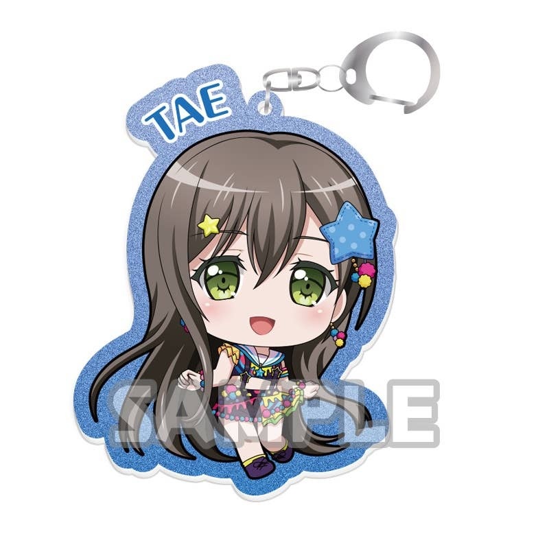 BanG Dream! Girls Band Party! Kiratto Acrylic Keychain Tae Hanazono (Poppin' Party)