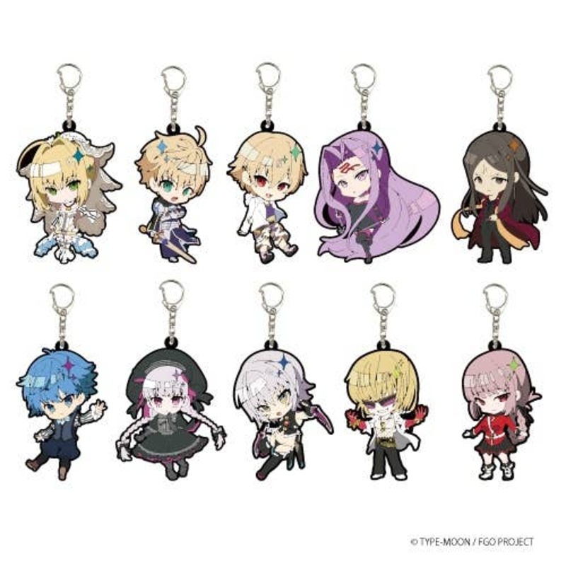 Fate/Grand Order: Rubber Strap Vol.05 (SD) 1Box 10pcs