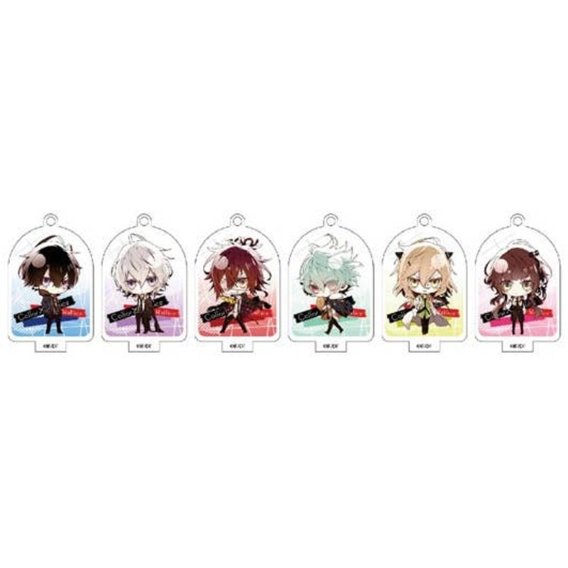 Otomate Character Acrylic Keychain Collection Collar x Malice: 1Box (6pcs)