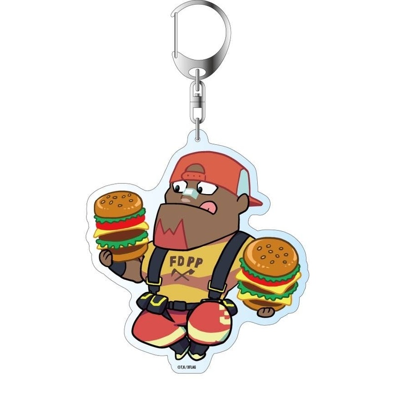 Promare: Big Keychain Varys Truss American Diner Ver.