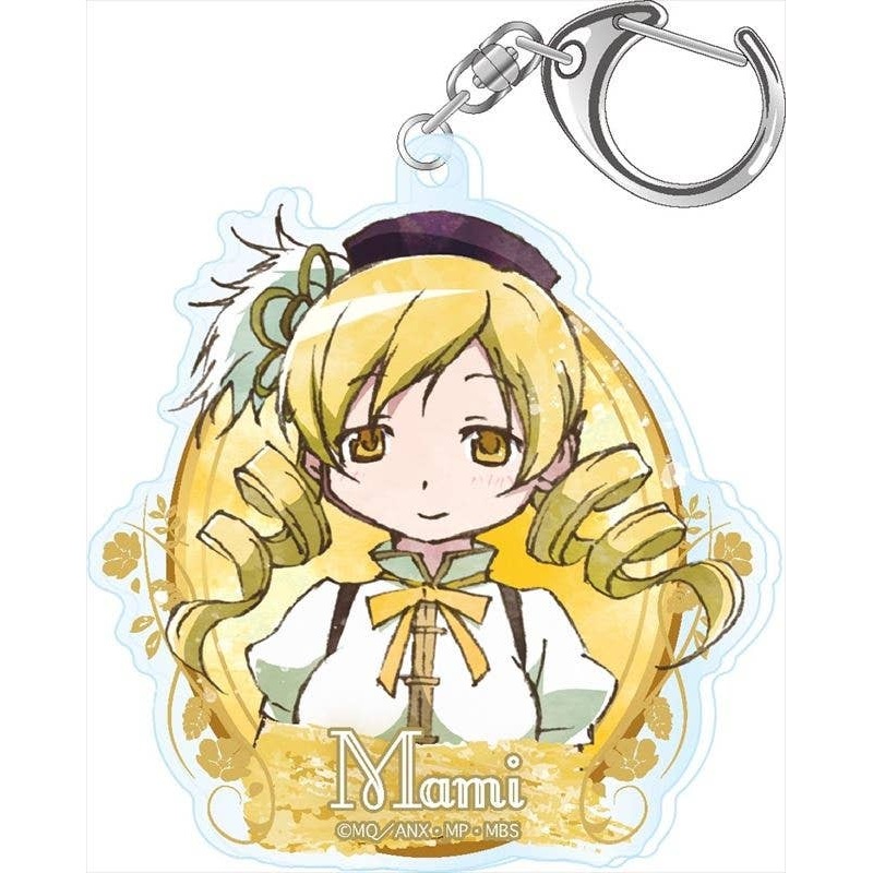 Puella Magi Madoka Magica: Wet Color Series Acrylic Keychain Mami Tomoe