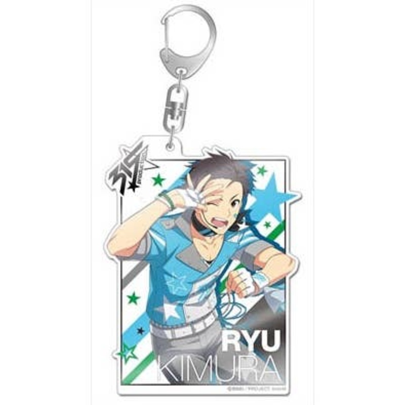 The Idolmaster SideM Big Acrylic Keychain ORIGINAL PIECES Ryu Kimura