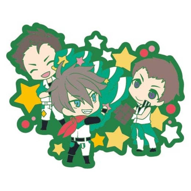 The Idolmaster SideM: Toy's Works Collection 2.5 Sisters Xmas Rubber Strap Frame