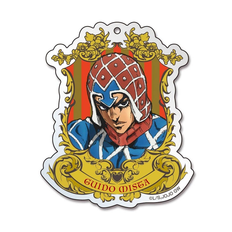 TV Anime JoJo's Bizarre Adventure Golden Wind: Emblem Acrylic Keychain 4 Guido Mista