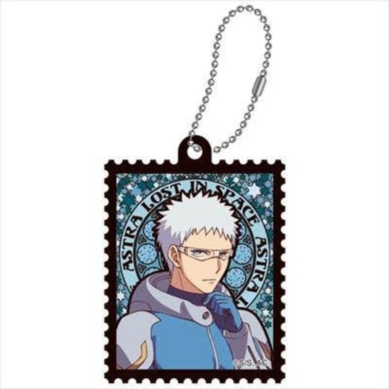 Astra Lost in Space: Art Nouveau Series Die-cut Acrylic Keychain Zack Walker