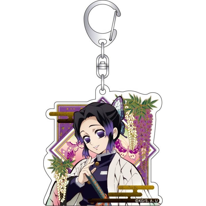 Demon Slayer: Kimetsu no Yaiba (Anime Ver.): Acrylic Keychain: Shinobu Kocho