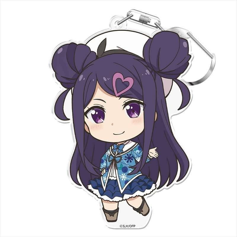 Dropout Idol Fruit Tart: Punikore! Keychain (With Stand) Roko Sekino