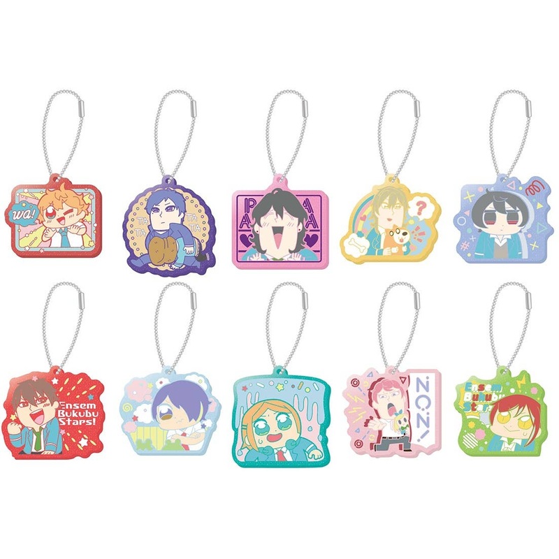 Ensembukubu Stars!: Rubber Mascot Collection Vol.3 1Box 10pcs