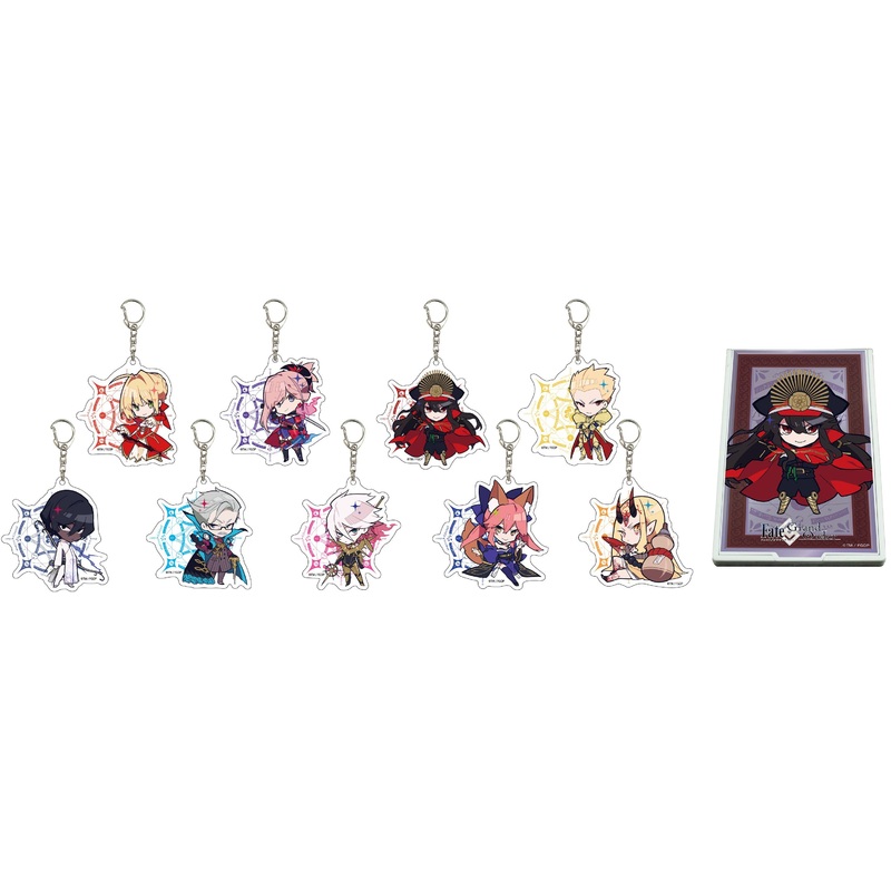 Fate/Grand Order Acrylic Keychain Vol.03 / CMRC: 1Box (9pcs)