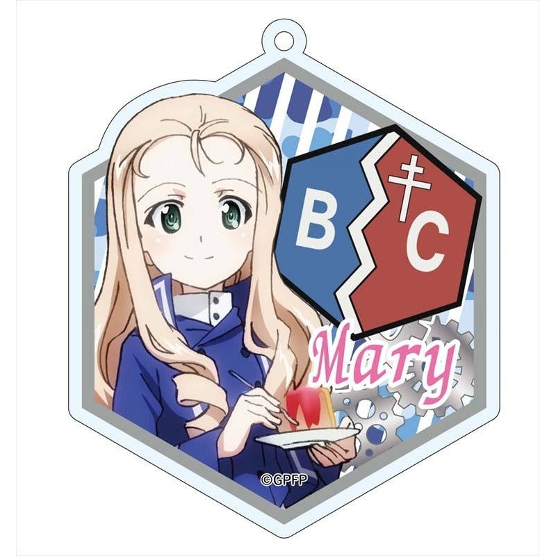 Girls und Panzer das Finale: Acrylic Keychain Newly Drawn (Marie)