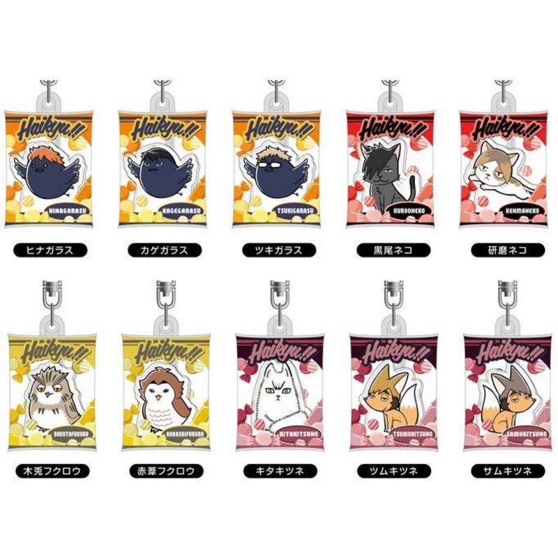 Haikyu!!: Air Fluffy Keychain Vol.2 1Box (10pcs)