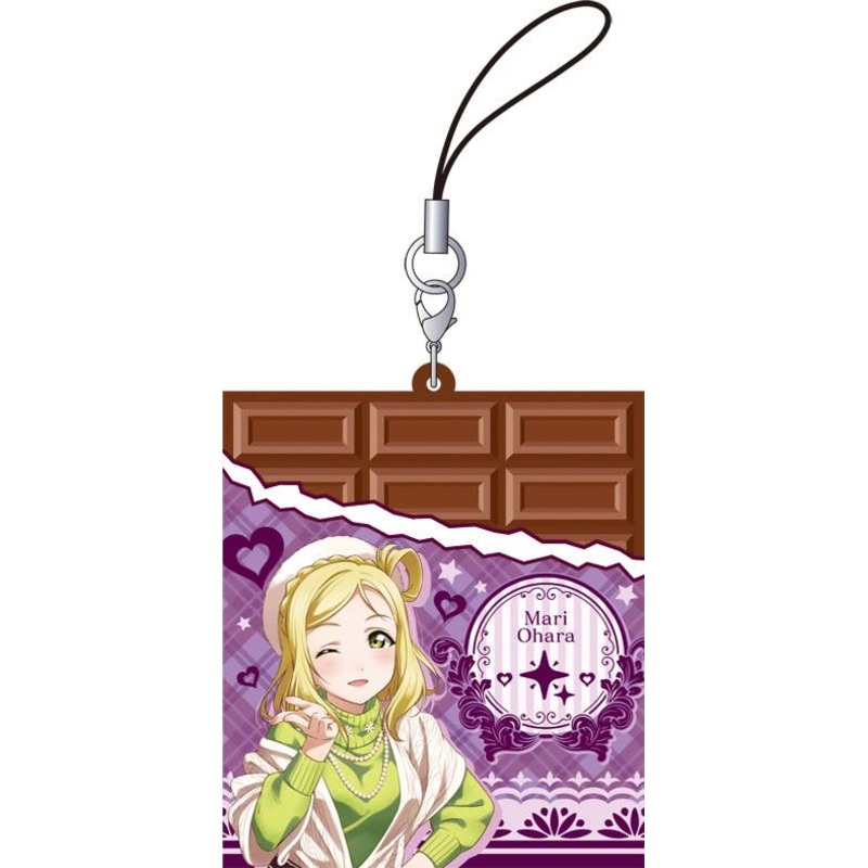 Love Live! Sunshine!! (Animation Version) Chocolate Type Rubber Strap / Mari Ohara