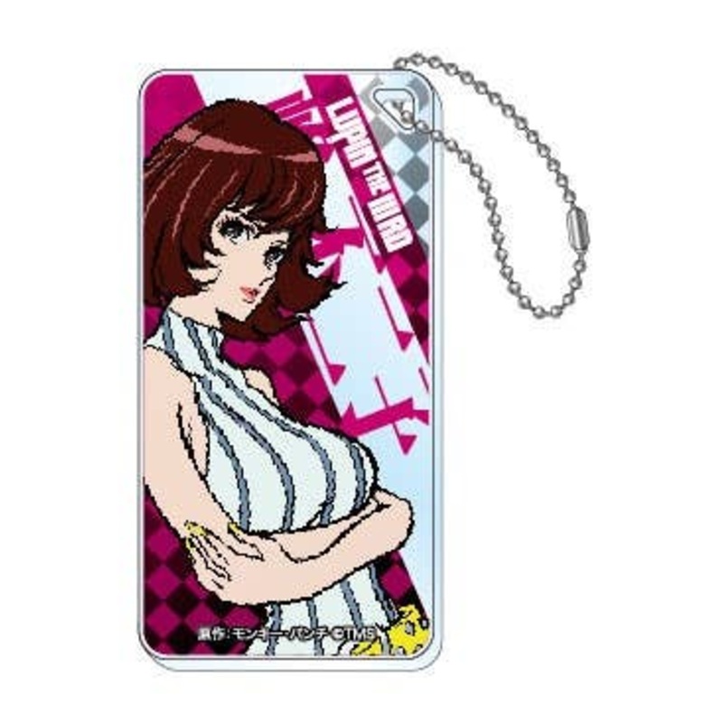 Lupin the IIIrd The Blood Spray of Ishikawa Goemon: Domiterior Keychain Fujiko Mine