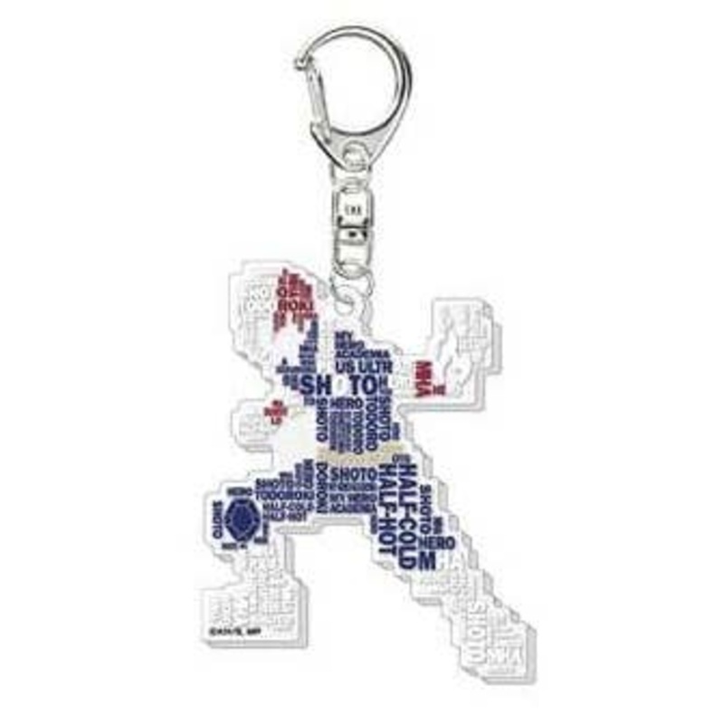 My Hero Academia: Acrylic Keychain: Shoto Todoroki (Silhouette)
