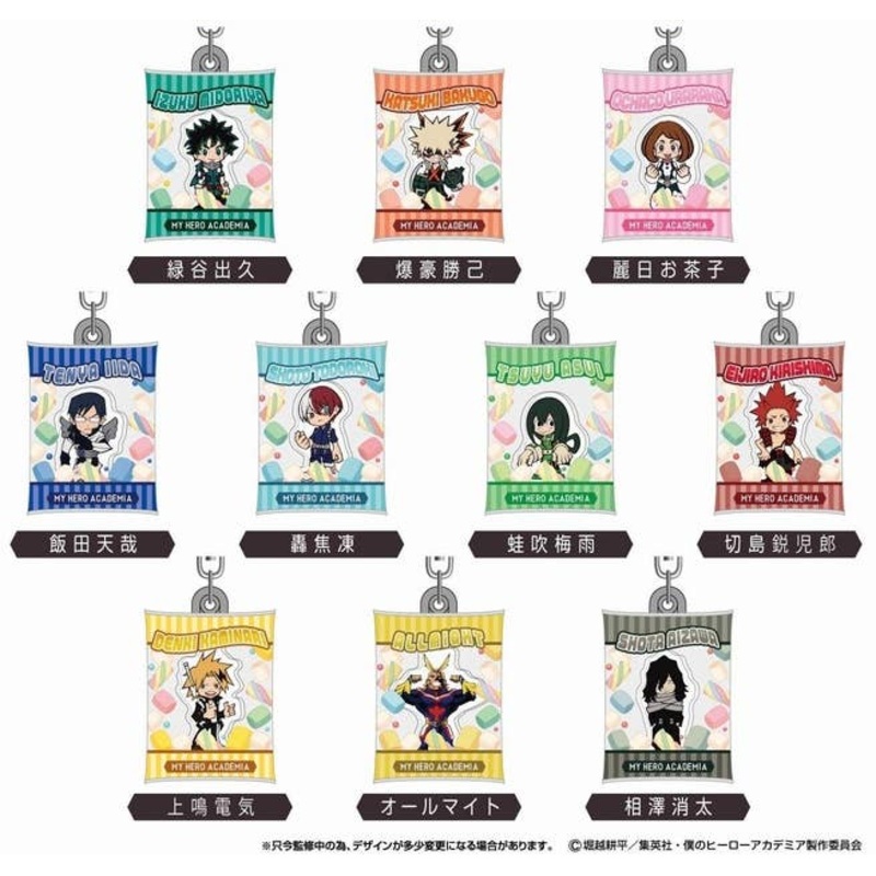 My Hero Academia: Air Fluffy Keychain 1Box 10pcs