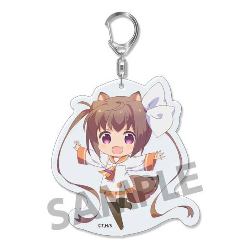 Slow Start Acrylic Keychain Tamate Momochi