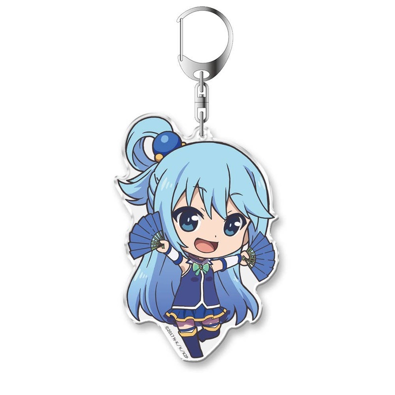 KonoSuba Petit this Acrylic Keychain Aqua (Reissue)