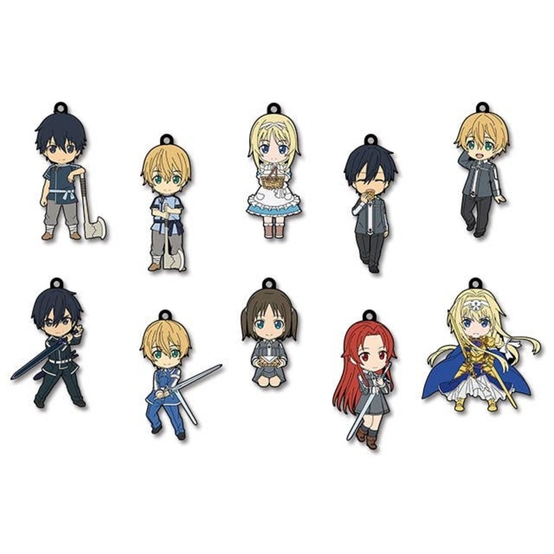 Pikuriru! Sword Art Online Alicization: Trading Strap 1Box 10pcs