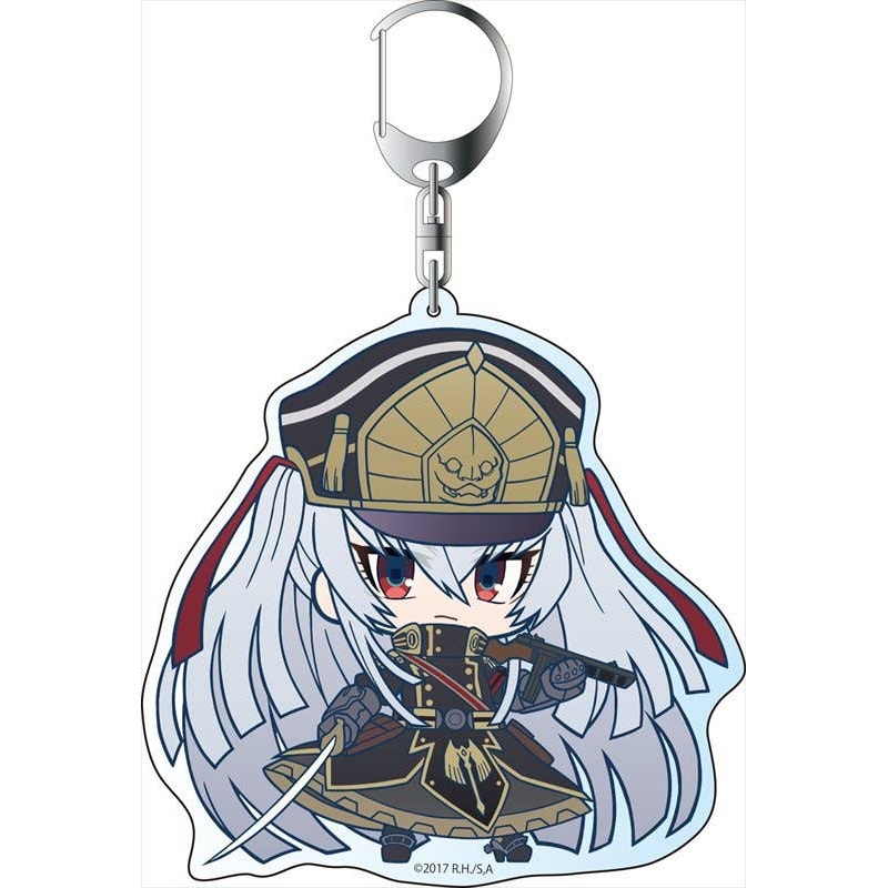Re:Creators: Big Keychain Puni Character Military Uniform Princess