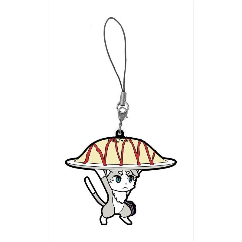 Re:ZERO -Starting Life in Another World- CharaRIDE Omurice on Puck Rubber Charm Strap