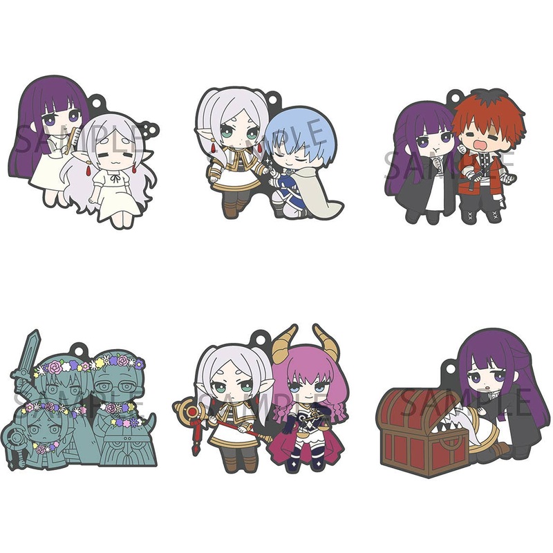 Rubber Mascot Buddy Collection Frieren: Beyond Journey's End: 1Box (6pcs)