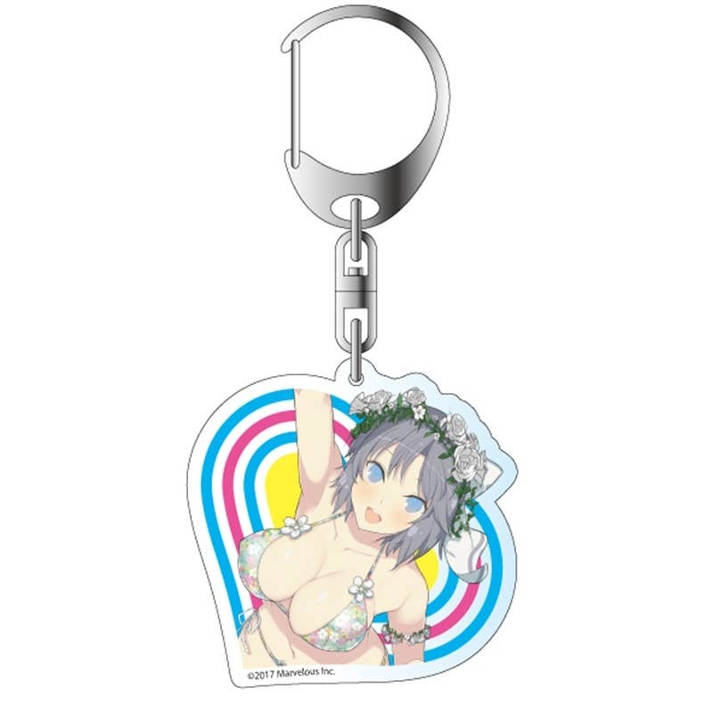 Senran Kagura: Peach Beach Splash Acrylic Keychain Yumi