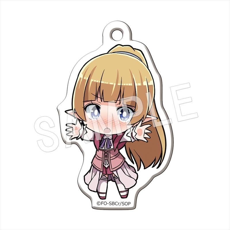 Sword Oratoria Is It Wrong to Try to Pick Up Girls in a Dungeon? Hug Love Acrylic Keychain Lefiya Viridis