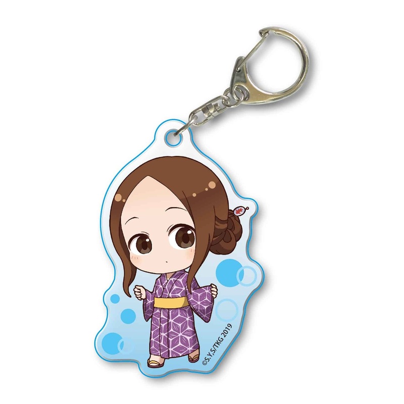 Teasing Master Takagi-san 2: Tekutoko Acrylic Keychain: Takagi-san (Yukata)