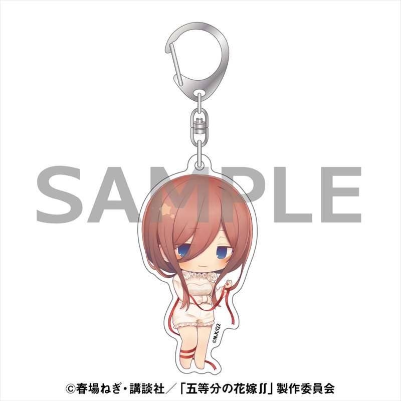 The Quintessential Quintuplets: Acrylic Keychain: Miku Nakano