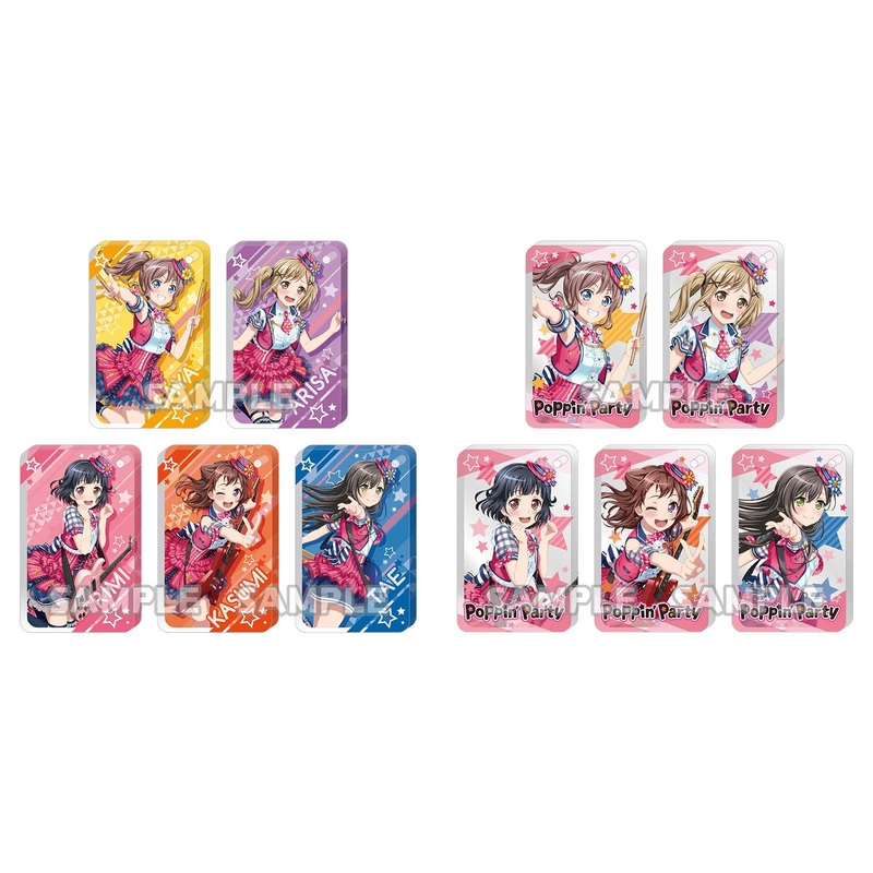 BanG Dream! Girls Band Party!: Chararium Rich Acrylic Keychain Poppin'Party 1Box (10pcs)
