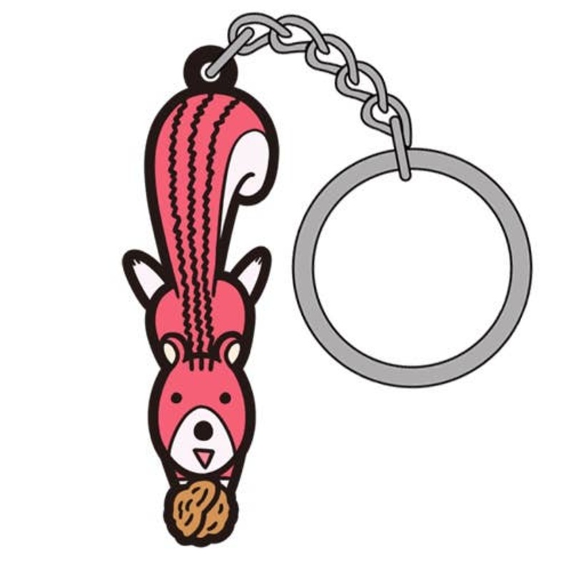 Bonobono: Shimarisu-kun Pinched Keychain